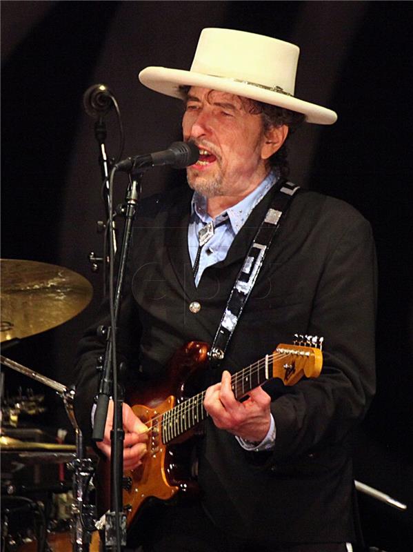 FILE ISRAEL LITERARURE NOBEL PRIZE BOB DYLAN