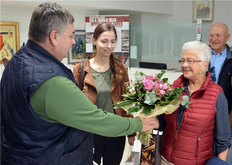 Therese Kunze iz Njemačke milijunta posjetiteljica dubrovačkih zidina