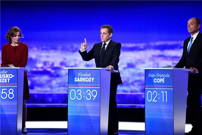 Sarkozy glavna meta suparnika u prvoj tv-debati