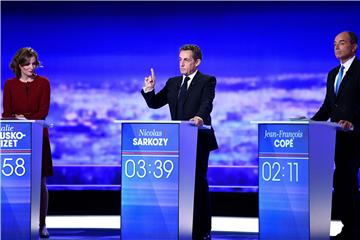 Sarkozy glavna meta suparnika u prvoj tv-debati