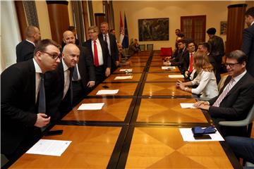 Opacic and Vrdoljak Opposition Deputy Parl. Speakers