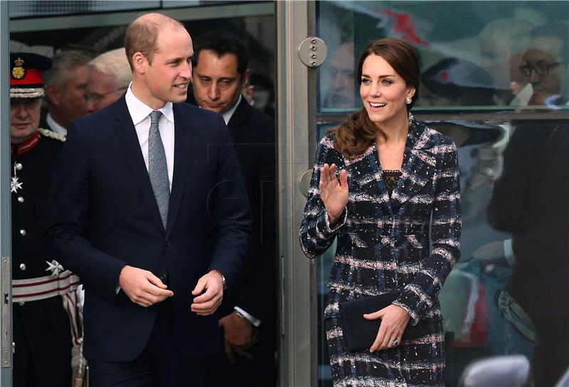 BRITAIN ROYALS MANCHESTER VISIT