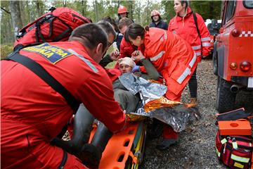 Terenska vježba sustava Civilne zaštite Karlovačke županije "Brežani 2016"