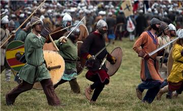 BRITAIN HASTINGS BATTLE ANNIVERSARY