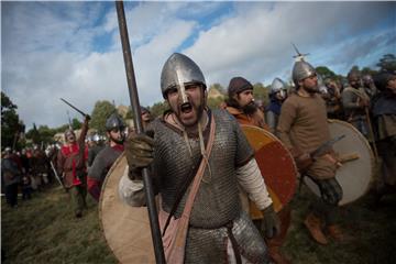 BRITAIN HASTINGS BATTLE ANNIVERSARY