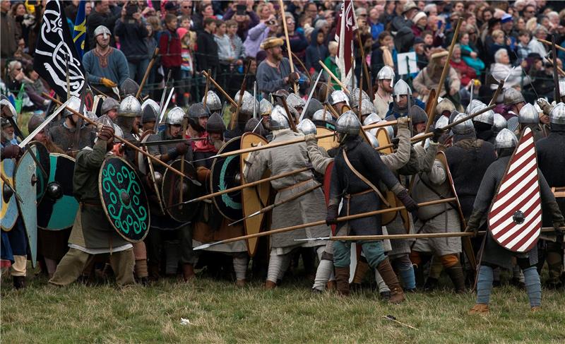 BRITAIN HASTINGS BATTLE ANNIVERSARY