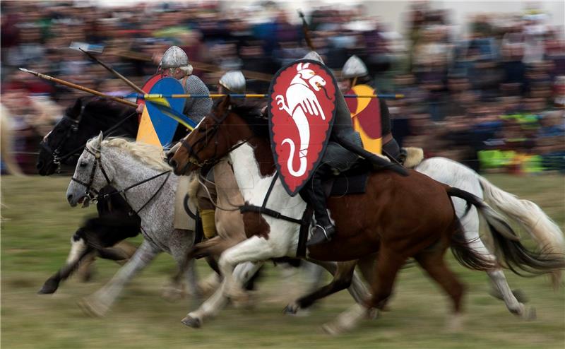 BRITAIN HASTINGS BATTLE ANNIVERSARY