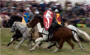 BRITAIN HASTINGS BATTLE ANNIVERSARY