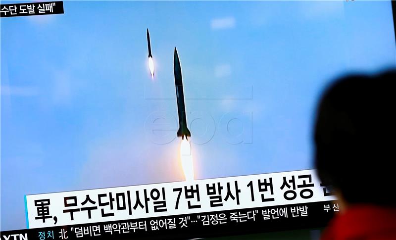 SOUTH KOREA NORTH KOREA MISSILE LAUNCH