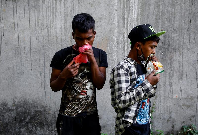 NEPAL WORLD FOOD DAY STREET CHILDREN