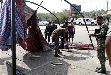 IRAQ BAGHDAD SUICIDE BOMB ATTACK