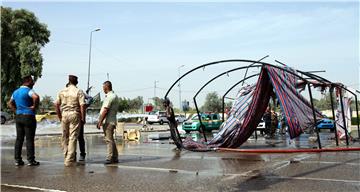 IRAQ BAGHDAD SUICIDE BOMB ATTACK