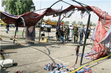 IRAQ BAGHDAD SUICIDE BOMB ATTACK