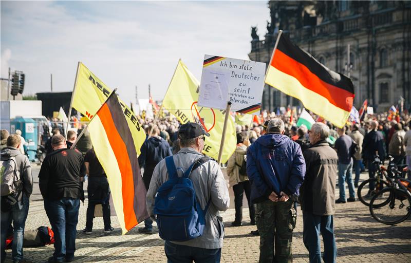 GERMANY PEGIDA ANNIVERSARY