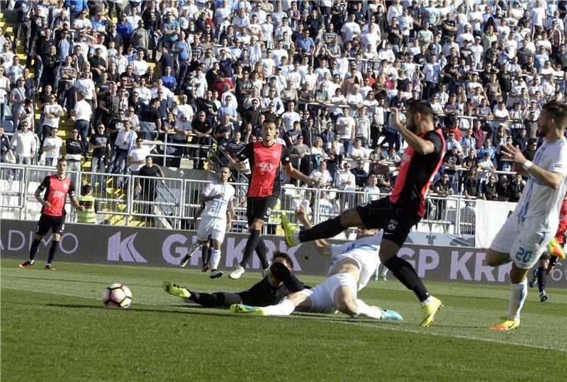 HNL: Uvjerljiva Rijeka, Hajduk preokretom do bodova