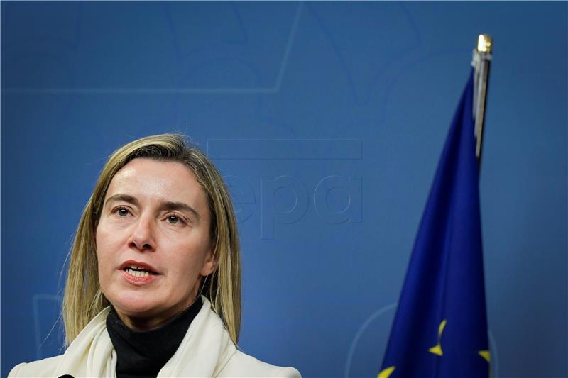 Mogherini kaže da EU ne razmatra nove sankcije protiv Rusije zbog Sirije