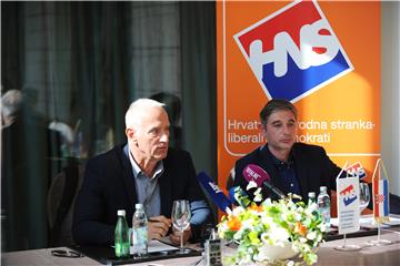 Split: Tiskovna konferencija HNS-a