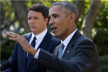 USA OBAMA RENZI