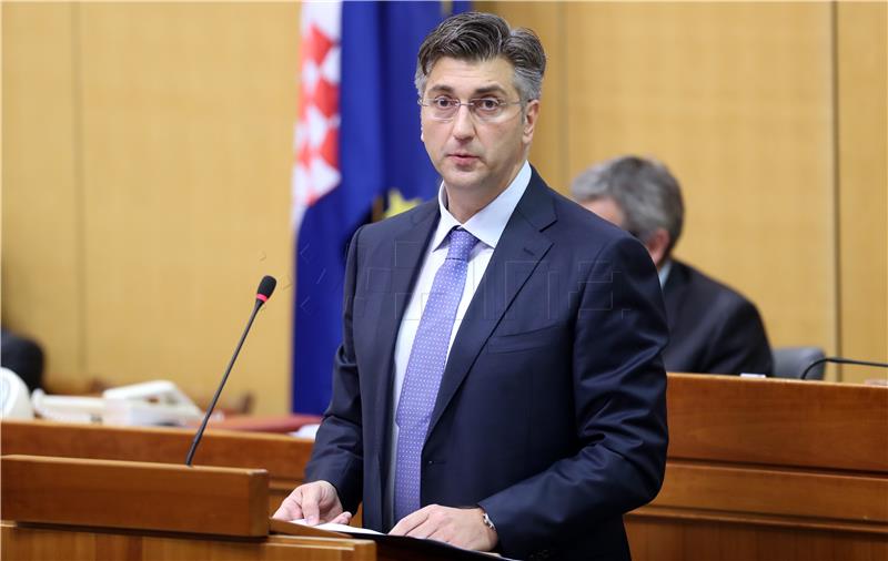 NOVA VLADA Plenković u Saboru najavio novu viziju i pristup