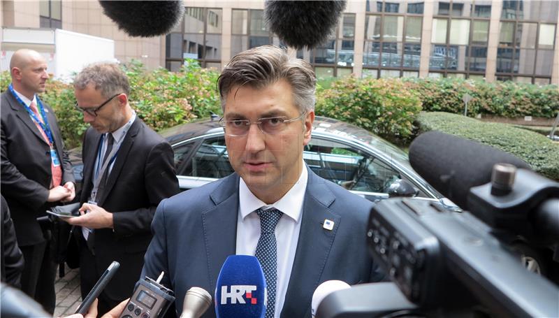 Premijer Plenković na Summitu čelnika zamalja EU u Bruxellesu