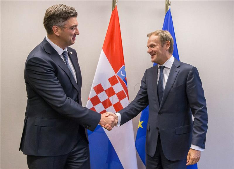 New Croatian PM arrives in Brussels for EU summit 