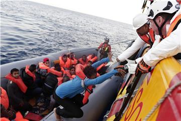 MEDITERRANEAN SEA MIGRATION RESCUE