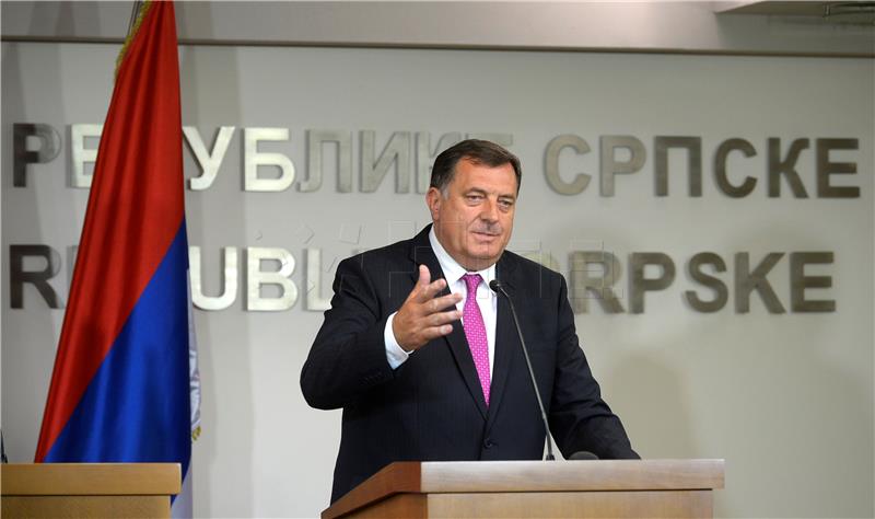 Dodik to abandon EU path if Bosnian Serb entity sanctioned for referendum