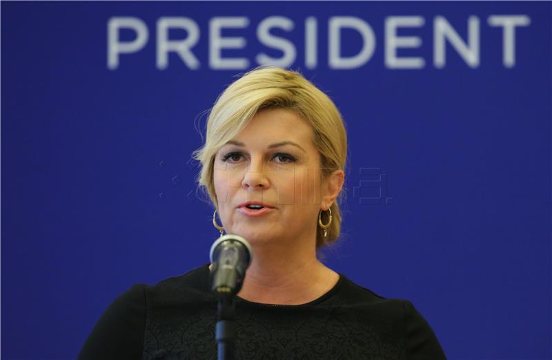 Grabar-Kitarovic says Croatia interested in stepping up economic cooperation with Azerbaijan