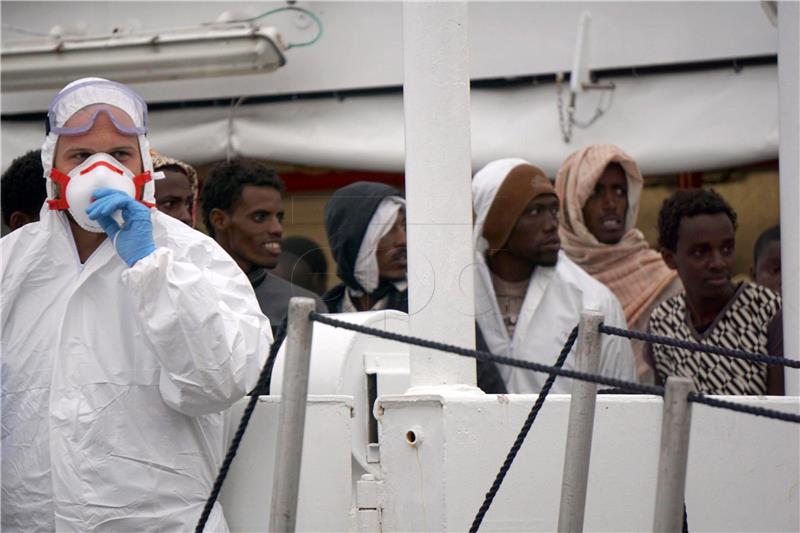 ITALY MIGRATION SEA RESCUE