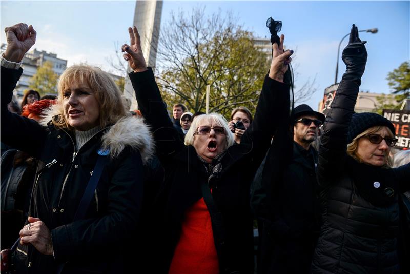 POLAND SOCIAL ISSUES WOMEN STRIKE