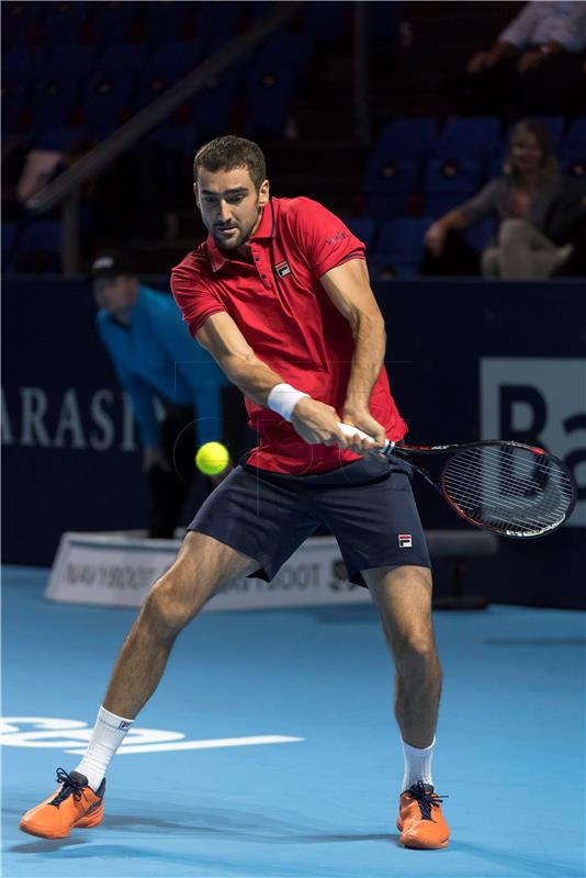 SWITZERLAND TENNIS SWISS INDOORS