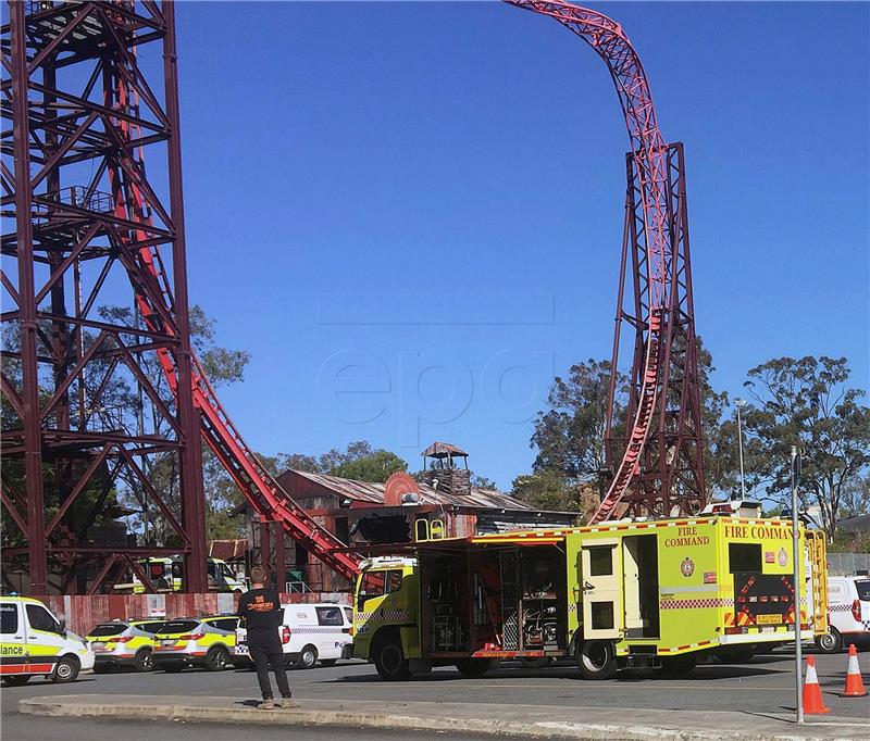 AUSTRALIA ACCIDENT THEME PARK