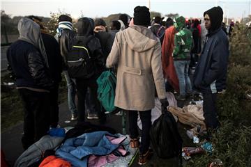 FRANCE CALAIS MIGRANTS JUNGLE