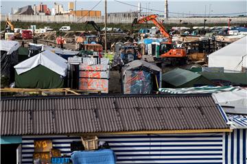 FRANCE CALAIS MIGRANTS JUNGLE