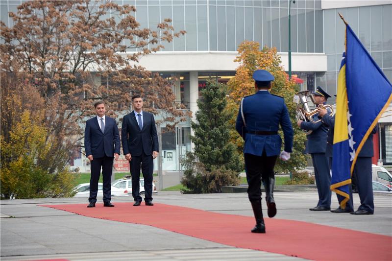 Plenković doputovao u Sarajevo