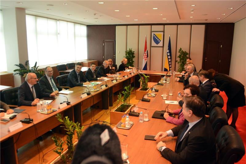 Plenkovic's meetings in Sarajevo reflect understanding and desire for greater cooperation