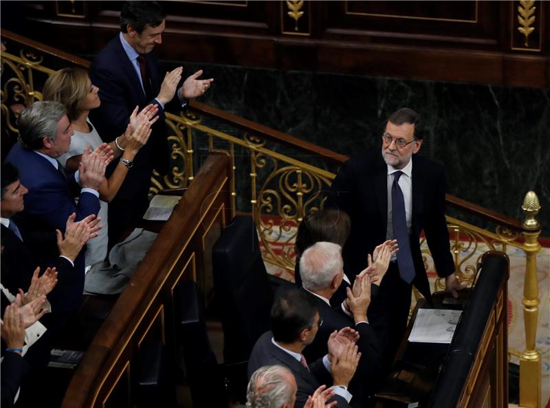 SPAIN PARLIAMENT INVESTITURE