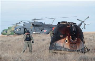 KAZAKHSTAN SOYUZ LANDING