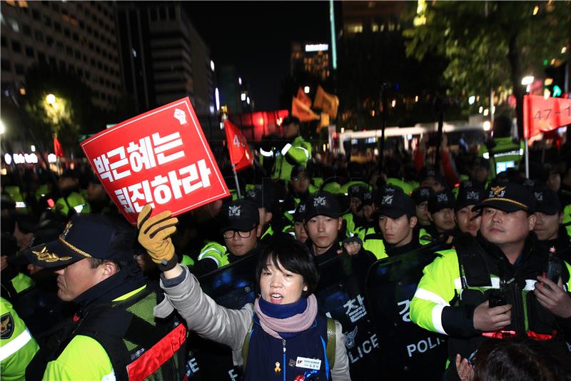 SOUTH KOREA PROTEST