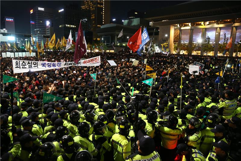 SOUTH KOREA PROTEST