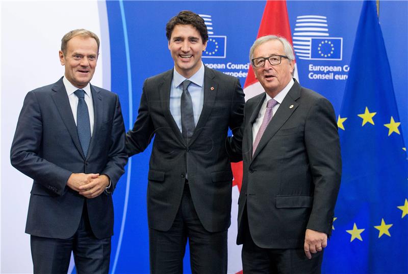 BELGIUM EU CANADA SUMMIT CETA