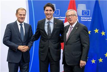 BELGIUM EU CANADA SUMMIT CETA