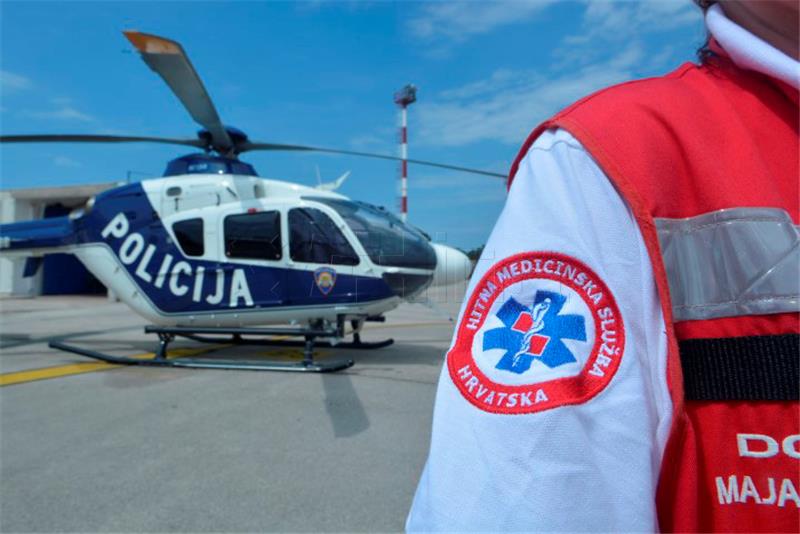 Dubrovnik: 95 intervencija hitne helikopterske medicinske službe