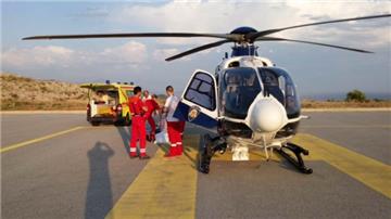 Dubrovnik: 95 intervencija hitne helikopterske medicinske službe