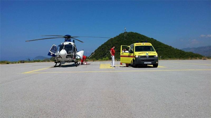 Dubrovnik: 95 intervencija hitne helikopterske medicinske službe