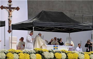 SWEDEN POPE FRANCIS VISIT