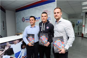 Hajduk: Predsjednik Kos, sportski direktor Branco i igrač Erceg priključili se projektu 'Ili jesmo ili nismo'