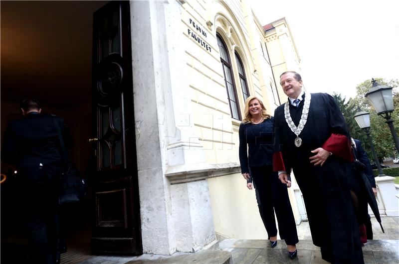 Svečana sjednica Senata Sveučilišta u Zagrebu na početku 348. akademske godine