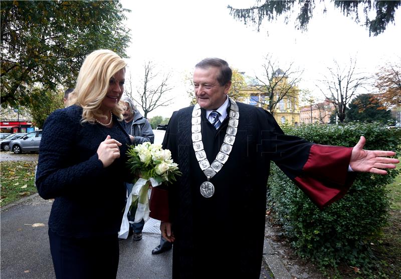 Svečana sjednica Senata Sveučilišta u Zagrebu na početku 348. akademske godine