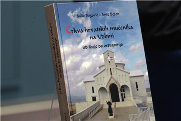 Predstavljena knjiga "Crkva hrvatskih mučenika na Udbini – od ideje do ostvarenja" 